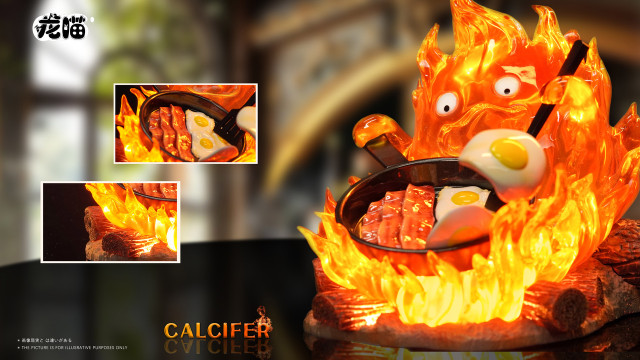 Chef Calcifer with LED Statue(GK) -LongMiao Studio