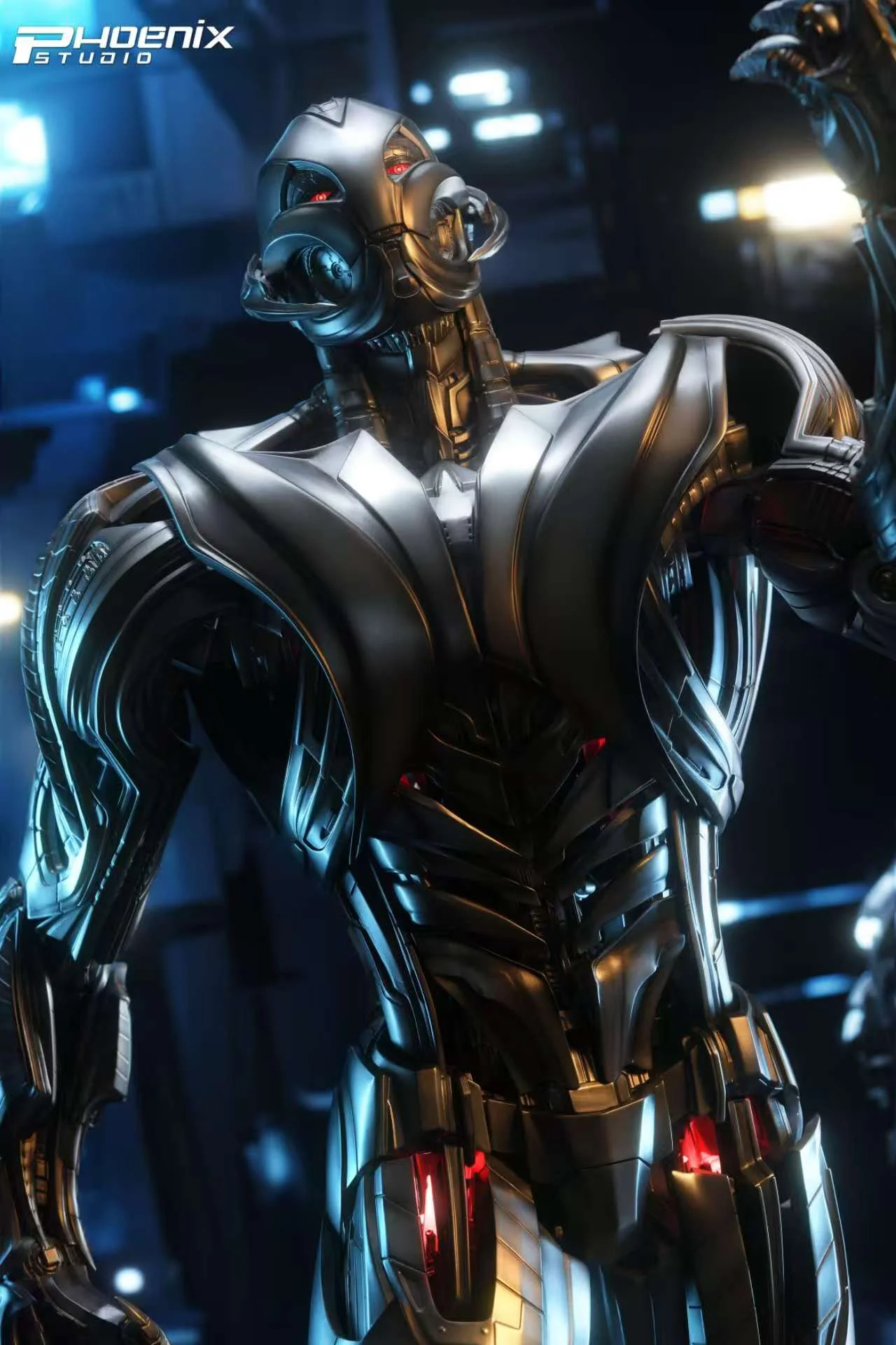 Marvel Ultimate Ultron of Avengers: Age of Ultron 1/3 Statue(GK)-Phoenix Studio