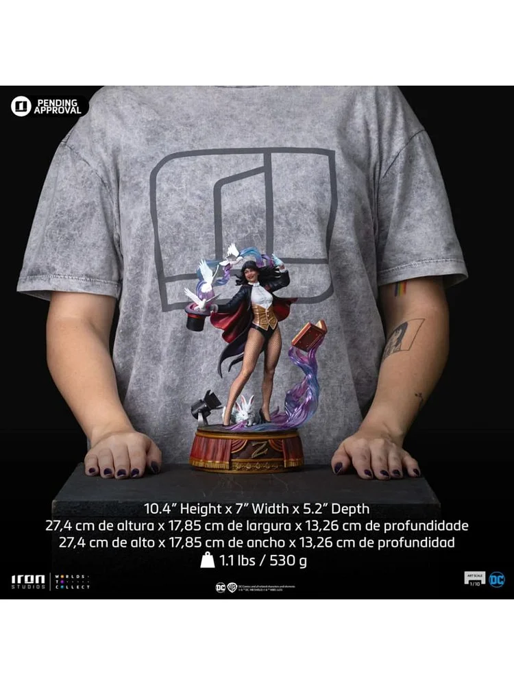 DC Comics Statue Zatanna Art Scale 1/10 (Authorized) Statue GK, Iron Studio, Pre-sale