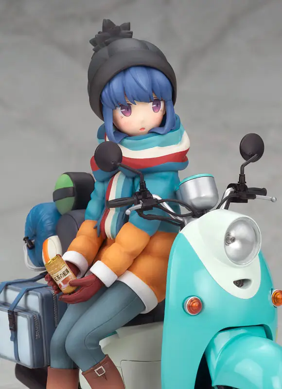 Alter - Yuru Camp Rin Shima with Scooter 1/10 Complete Figure (Licensed)Statue(GK)
