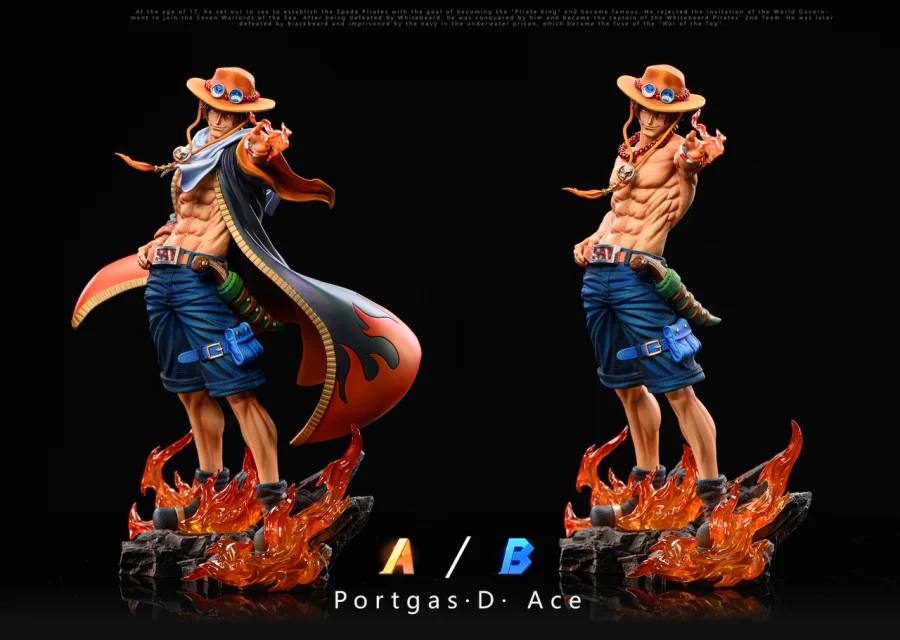 HX Studio - One Piece Portgas D Ace Statue