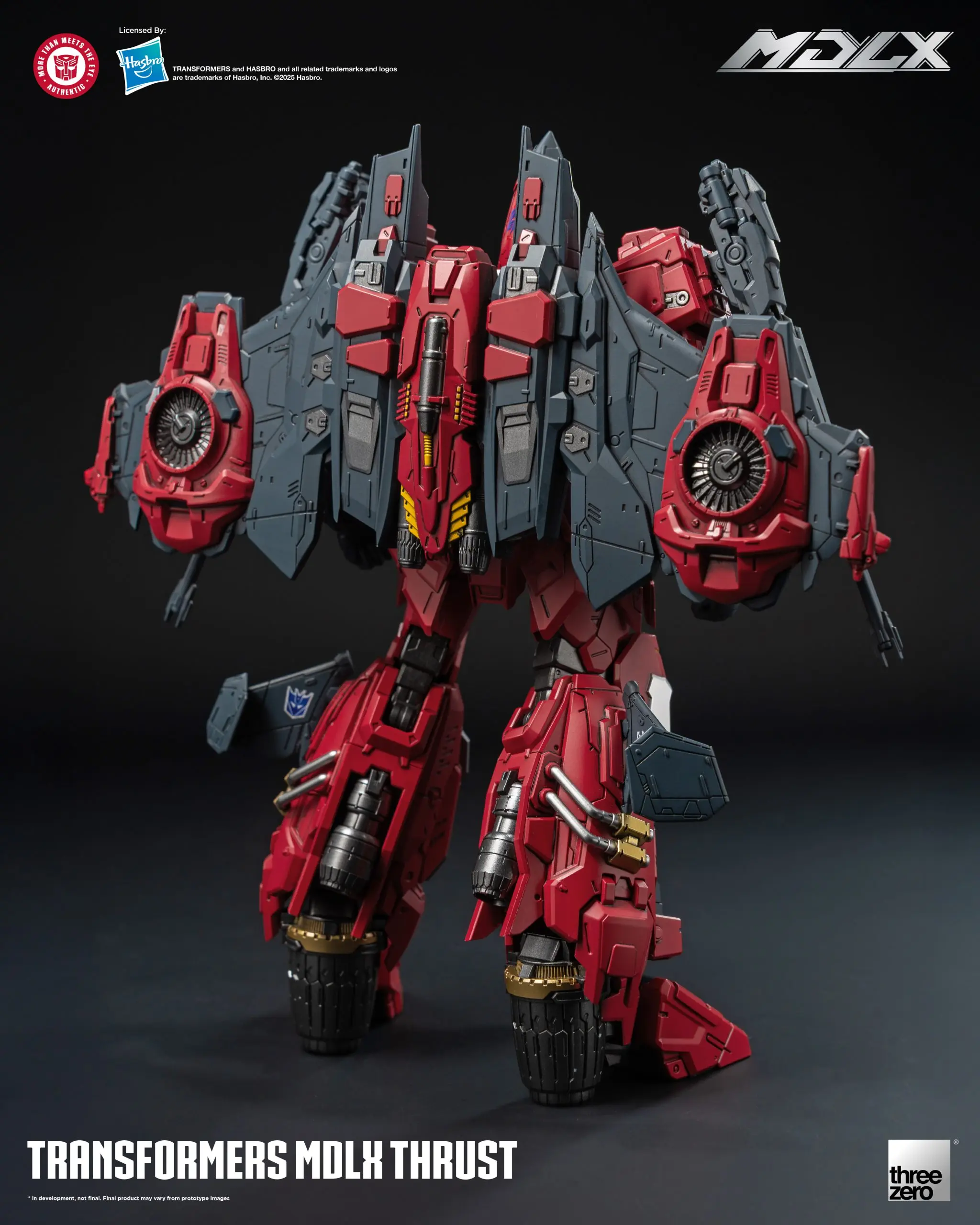 Threezero - Transformers MDLX Thrust 3Z08890W0 (Licensed)Statue