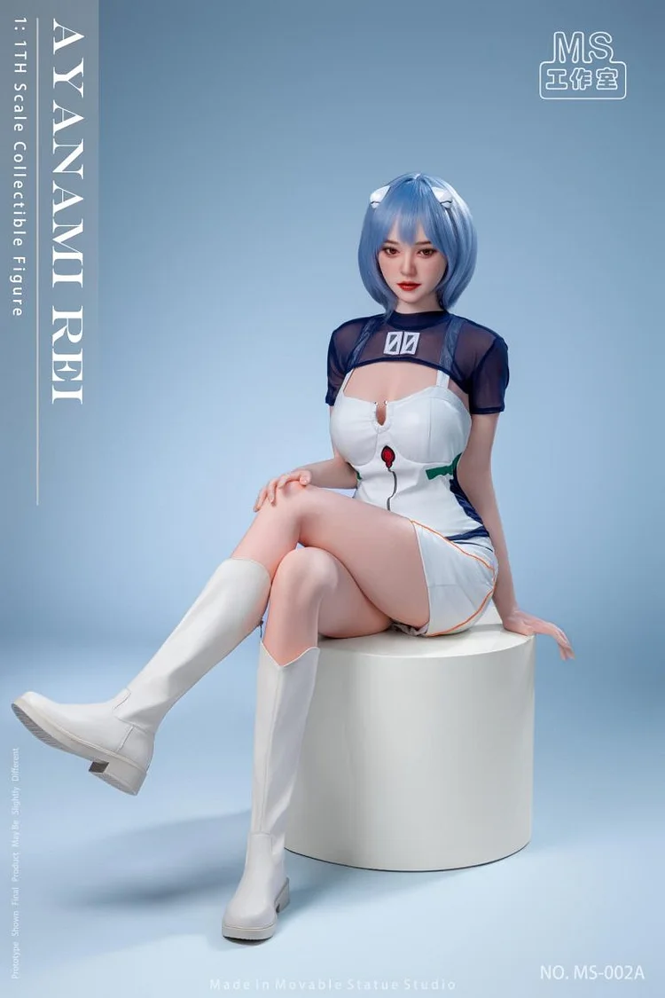 Neon Genesis Evangelion Realistic Anime 01 Rei Ayanami Fan Version MS-002A 1:1 Scale Life-Size Model, Statue GK, Pre-sale-KWII-GK