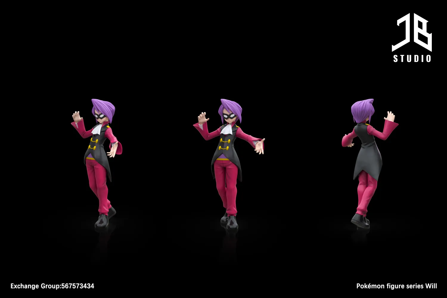 JB Studio - Will X Natu X Xatu Pokémon Statue 