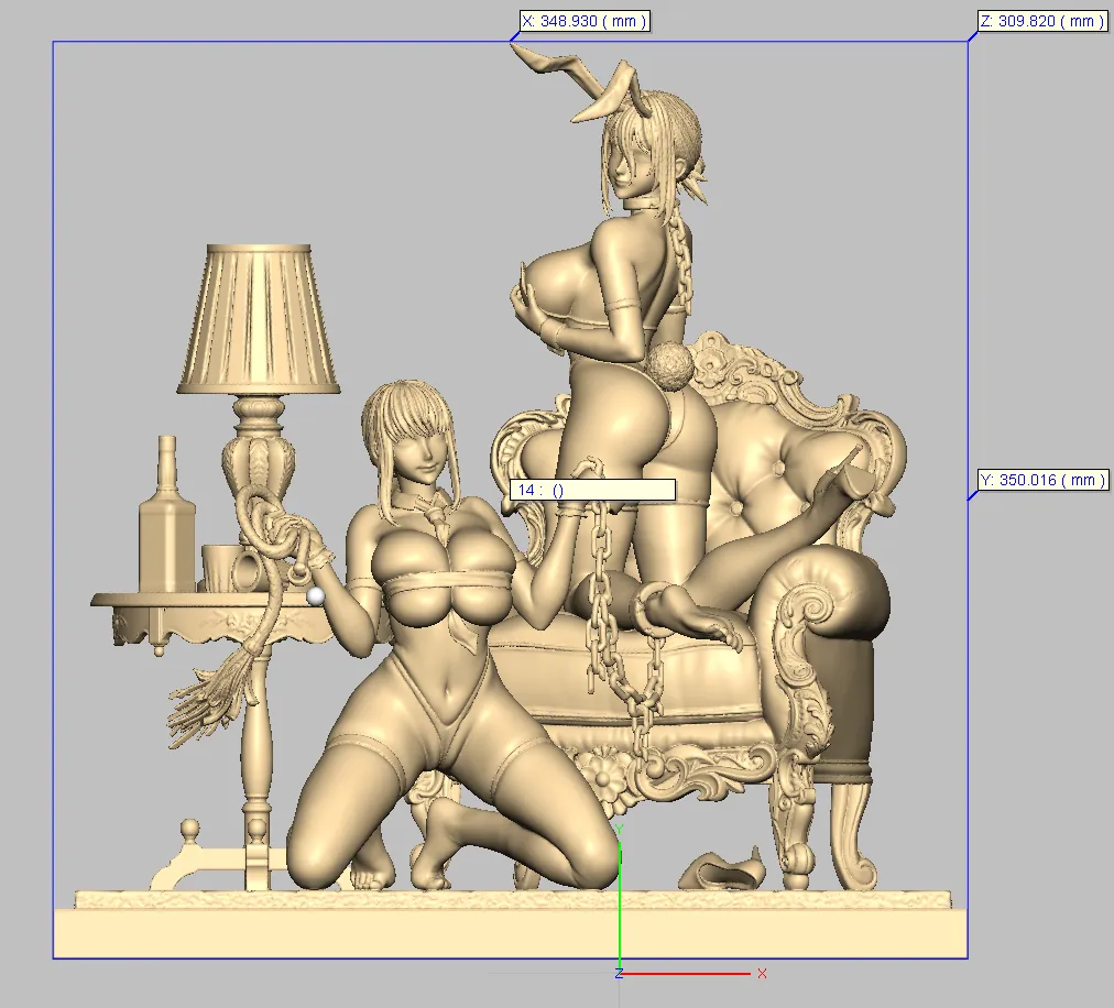 HR Studio -  Chainsaw Man Night Series #1 Makima Reze Statue