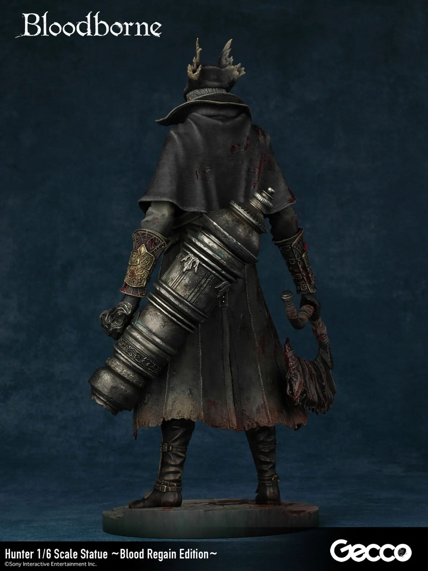 Gecco Studio - Bloodborne Hunter  Blood Regain Edition (Licensed)   1/6 Scale Statue (GK) 