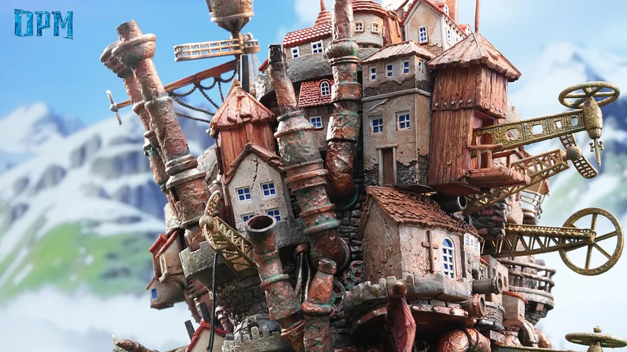 Howls Moving Castle Statue(GK) -OPM Studio 