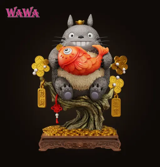 WAWA Studio - Totoro Lucky Charm Series My Neighbor Totoro Statue 