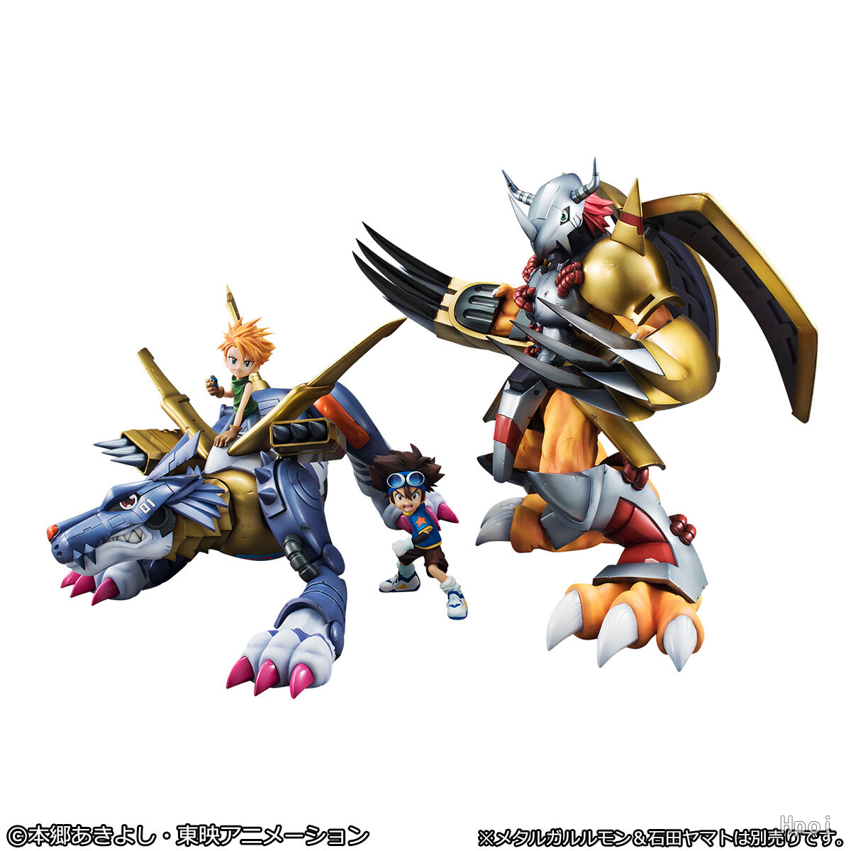 Precious G.E.M. Series Digimon Adventure WarGreymon & Taichi Yagami (Licensed)Statue(GK)-MegaHouse