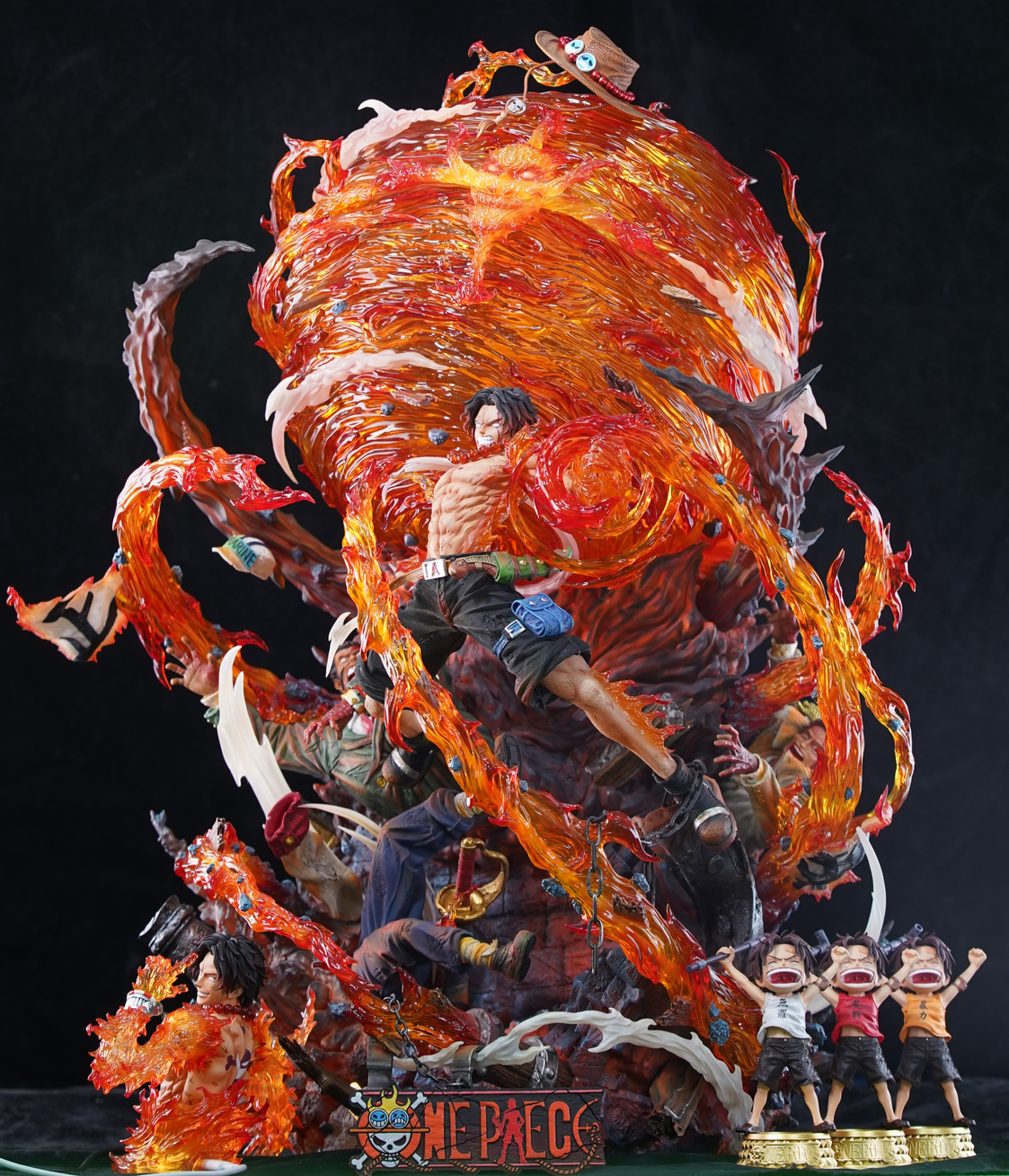 One Piece Ace Bust Statue(GK) -Monkey D Studio 