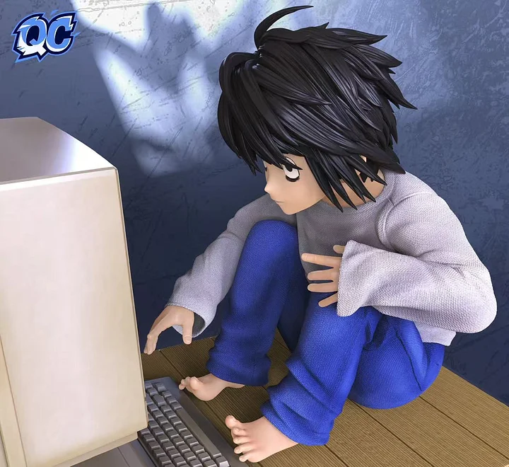 Qi Chen Studio - Childhood L Death Note Statue 