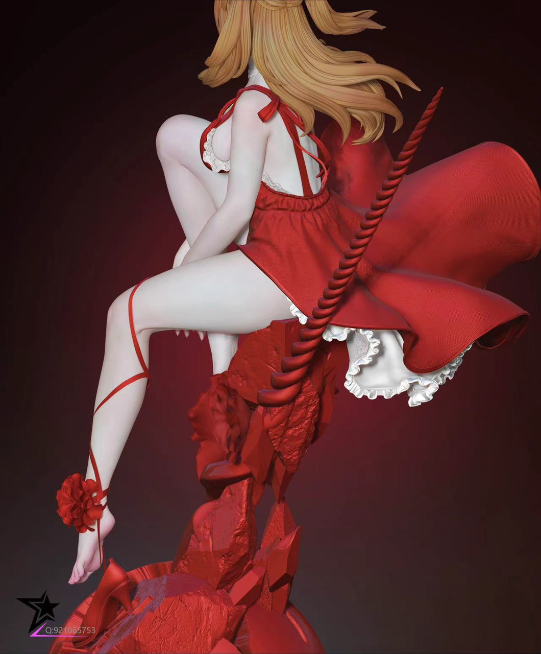 【Early-Bird PO】 Neon Genesis Evangelion Asuka 1:4 Statue(GK)(Adult 18+) - LengShi Studio