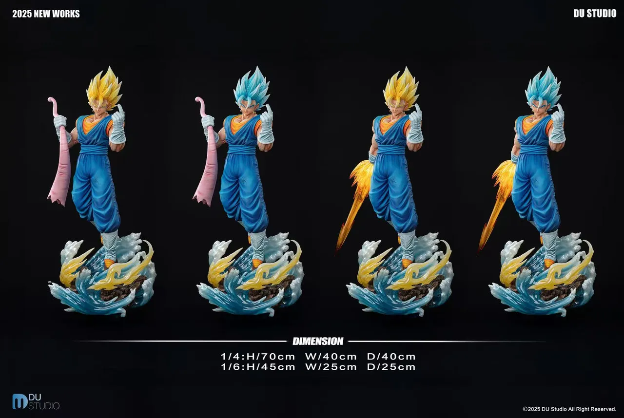 Dragon Ball Vegito with LED 1/6 & 1/4  Statue(GK) -DU Studio-KWII-GK