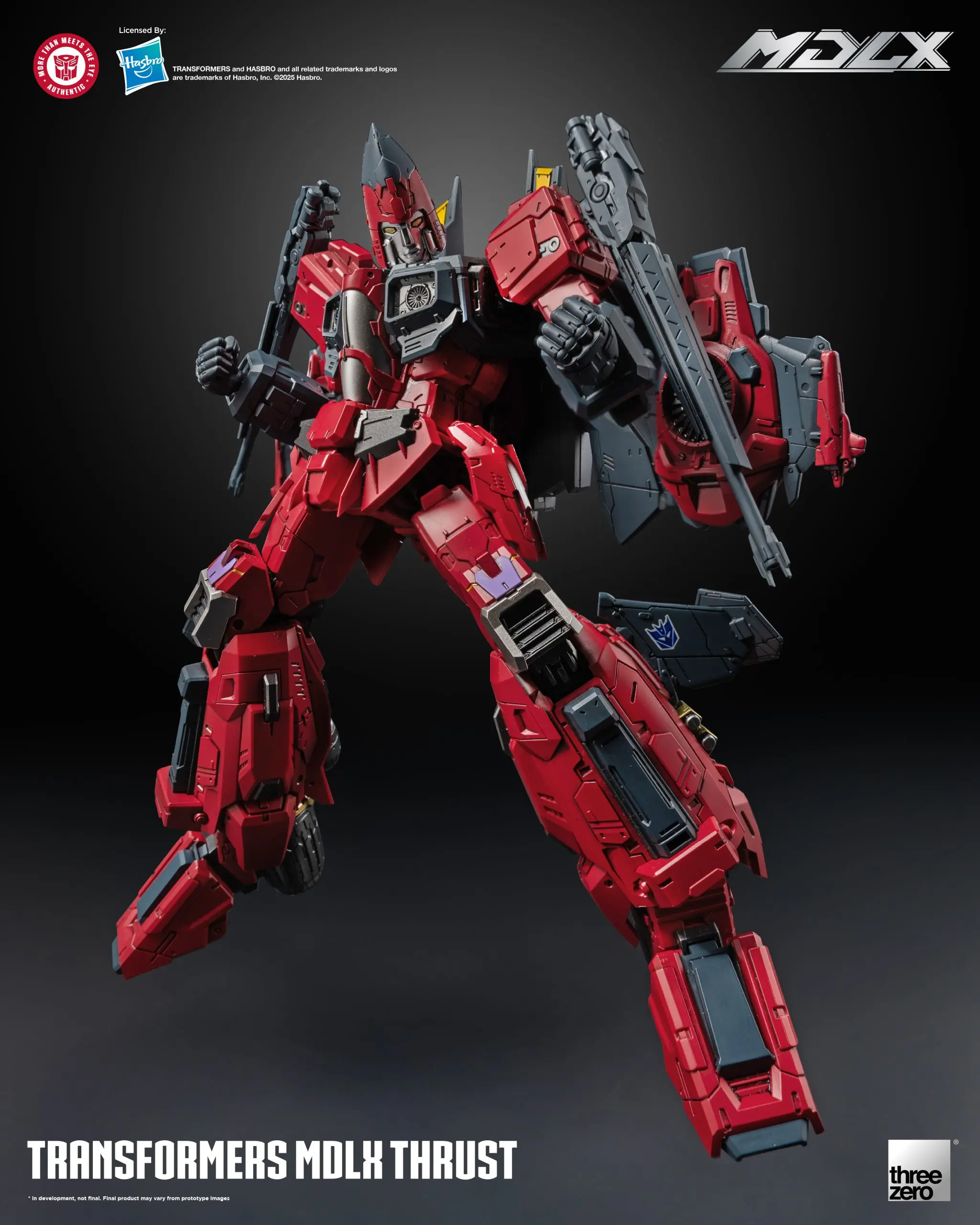 Threezero - Transformers MDLX Thrust 3Z08890W0 (Licensed)Statue