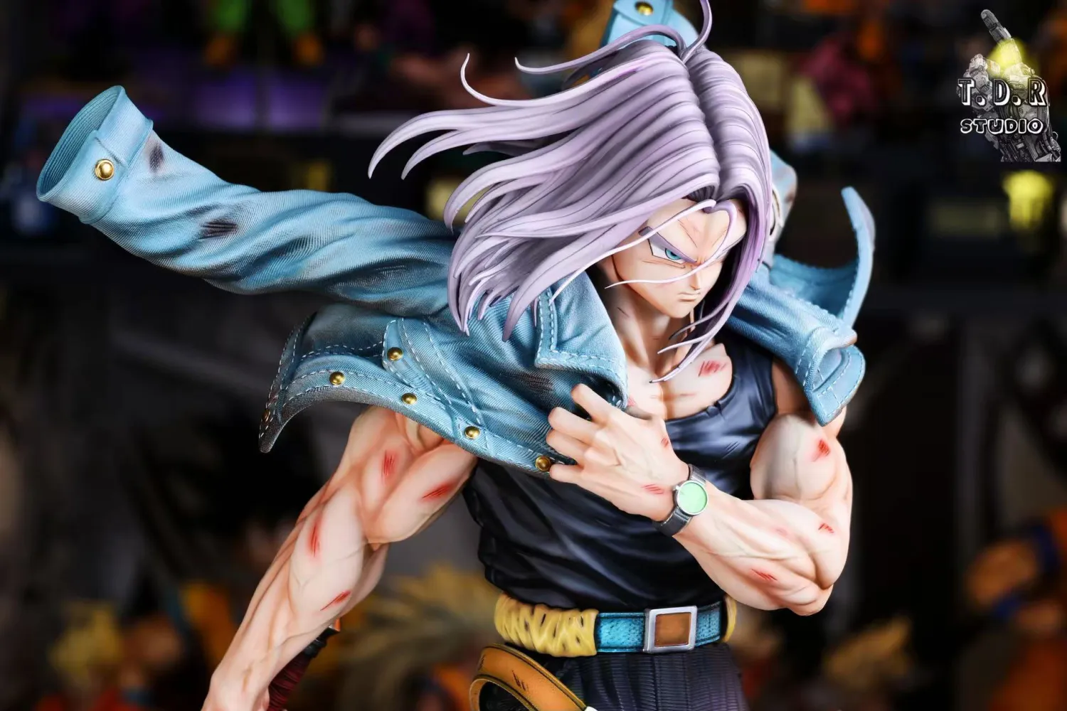 Dragon Ball Battle Series #1 Future Boy Trunks Statue(GK) -T.D.R Studio