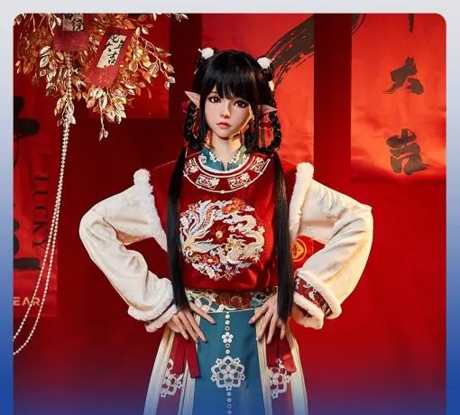 Bezlya - 2.2CF Springfield Bliss - Calia - No. 1 Makeup - 1/1 Silicone Doll Licensed Statue