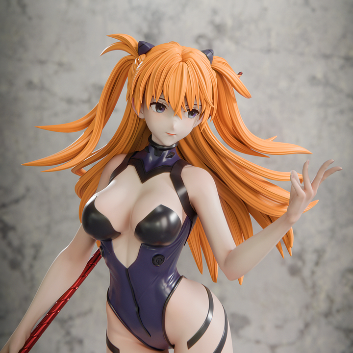 HS Studio - Soryu Asuka Langley Neon Genesis Evangelion Statue 
