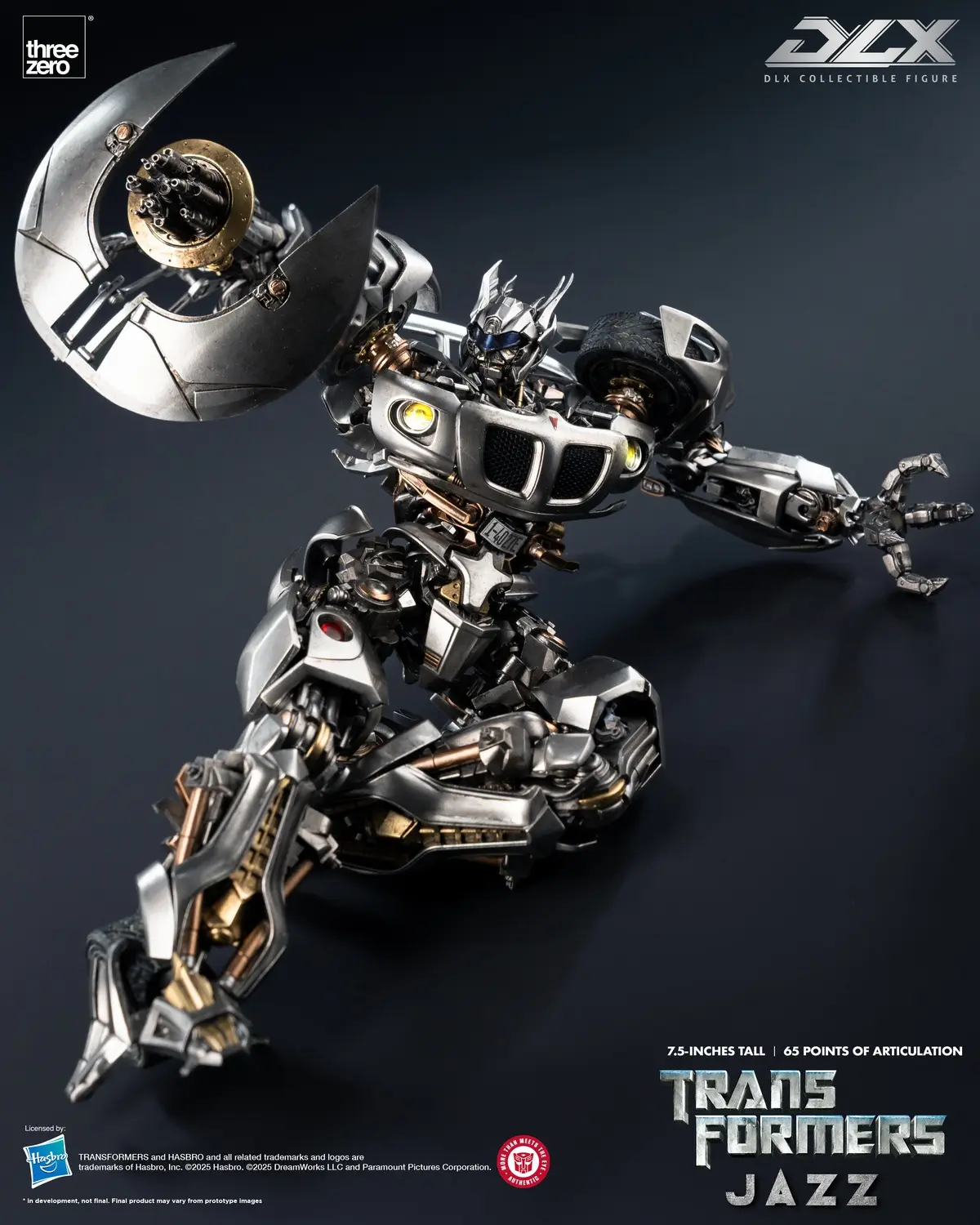 Threezero - Transformers DLX Jazz 3Z09000W0 3Z10460W0 (Licensed) Statue(GK)