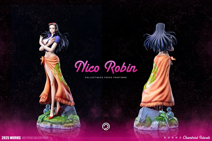 One Piece Two years later Straw Hat Pirates Part 7 Nico Robin Statue(GK)-C2 Studio