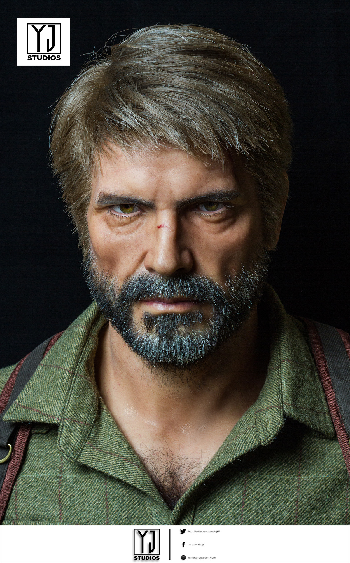 YJStudios 1:1 Bust of Joel Miller