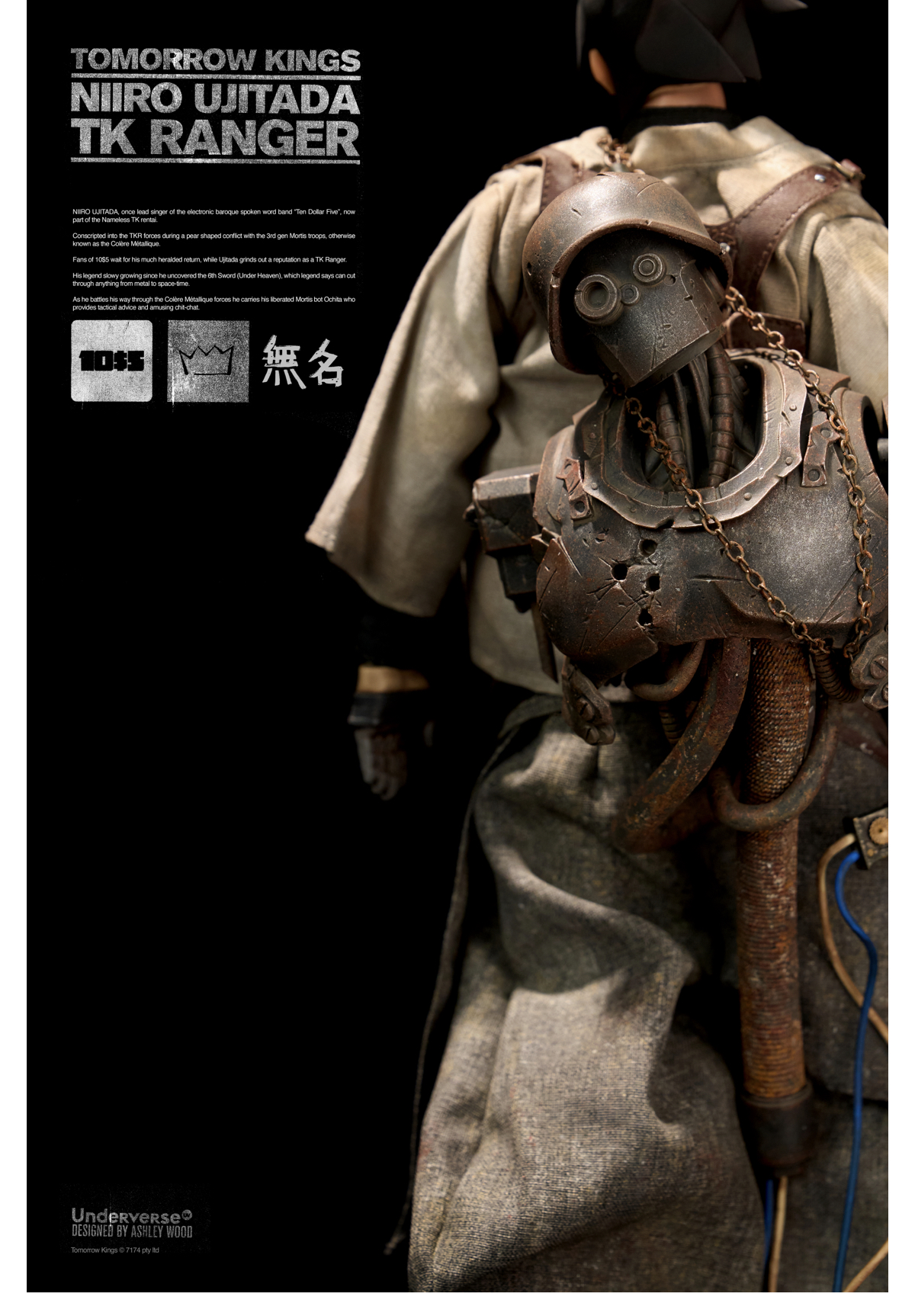 TK RANGER Niiro Ujitada (Licensed) Statue (GK) -UNDERVERSE 