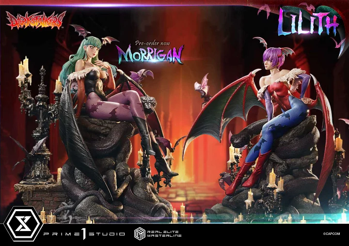 Real Elite Masterline Darkstalkers Lilith REMDKS-02 REMDKS-02S (Licensed) Action Figure Statue(GK) - Prime 1 Studio-KWII-GK