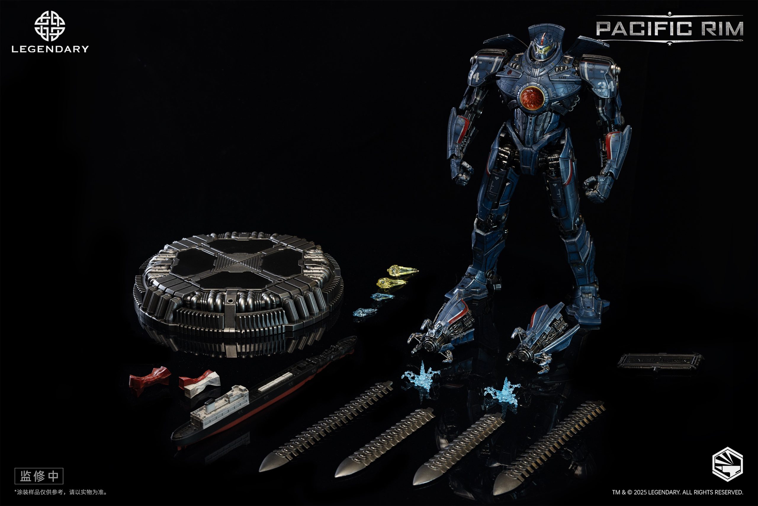 Pacific Rim Gipsy Danger Alloy Movable Painting Finished Product Movable Figure (Licensed)- Infinity Studio Pre-sale-KWII-GK