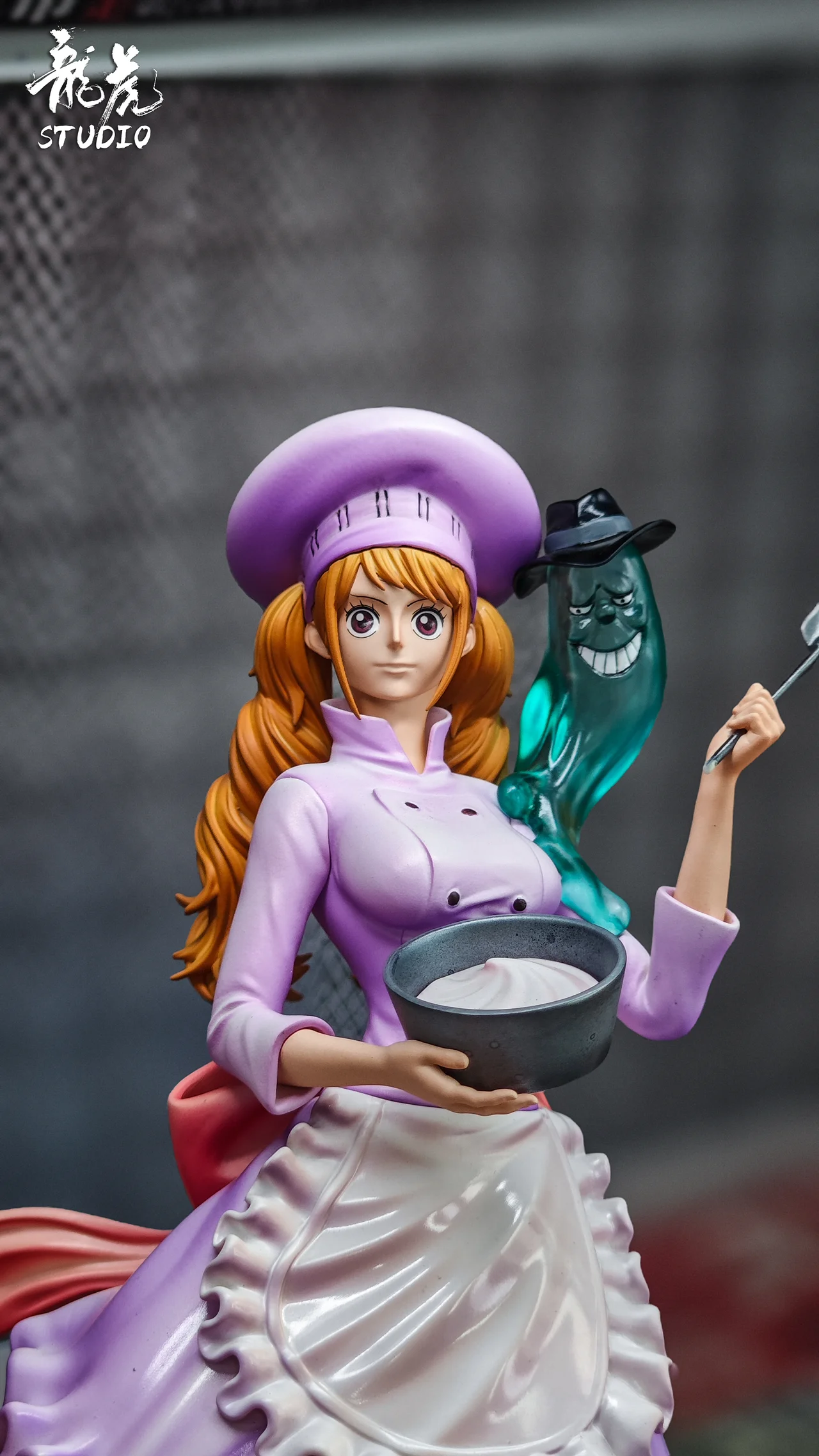One Piece Big Mom Pirates Series 01 Charlotte Pudding Statue(GK) - Long Hu Studio 