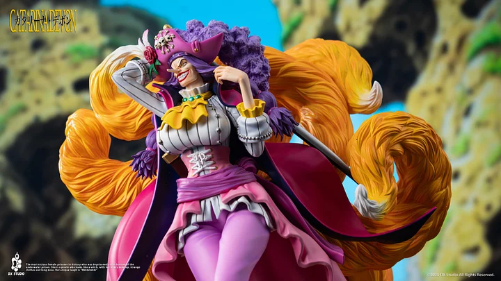 One Piece Blackbeard Pirates 8th Catarina Devon Statue(GK) - DX Studio 