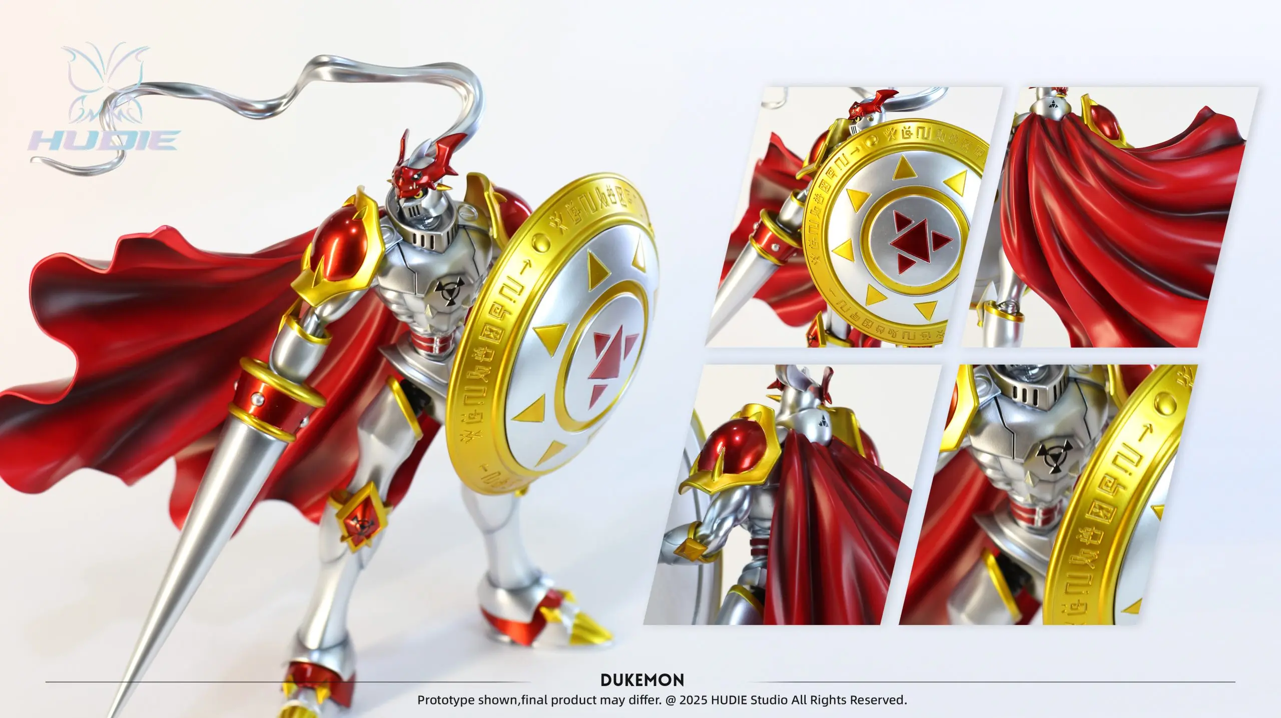 Hudie Studio - Digimon Tamers Gallantmon Statue(GK)