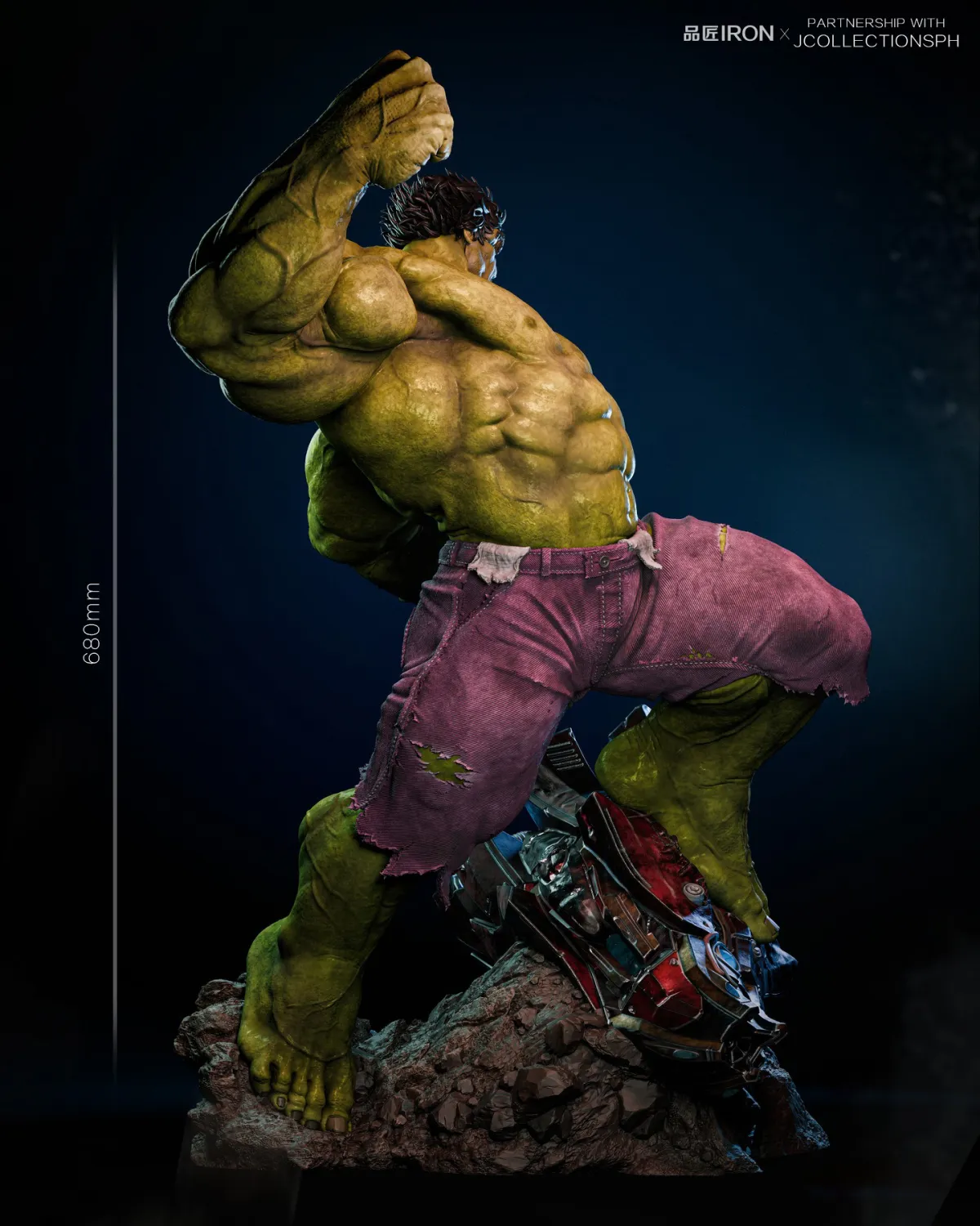 IRON Studio X JCOLLECTIONSPH Studio - MQ066 1/4 Hulk Marvel Statue 