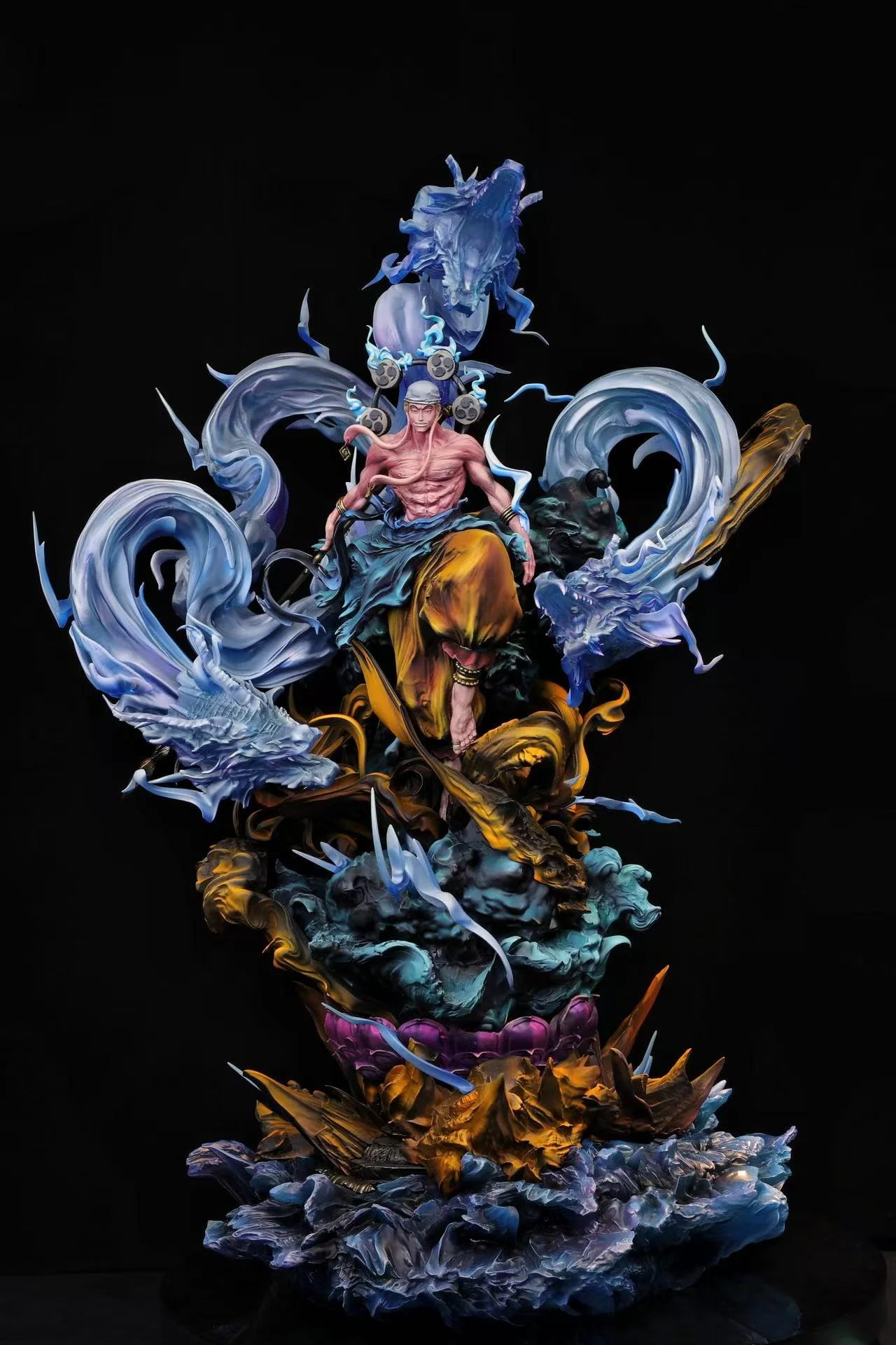 Iron Curtain Studio - One Piece High End Series Thunder God Enel Statue(GK)