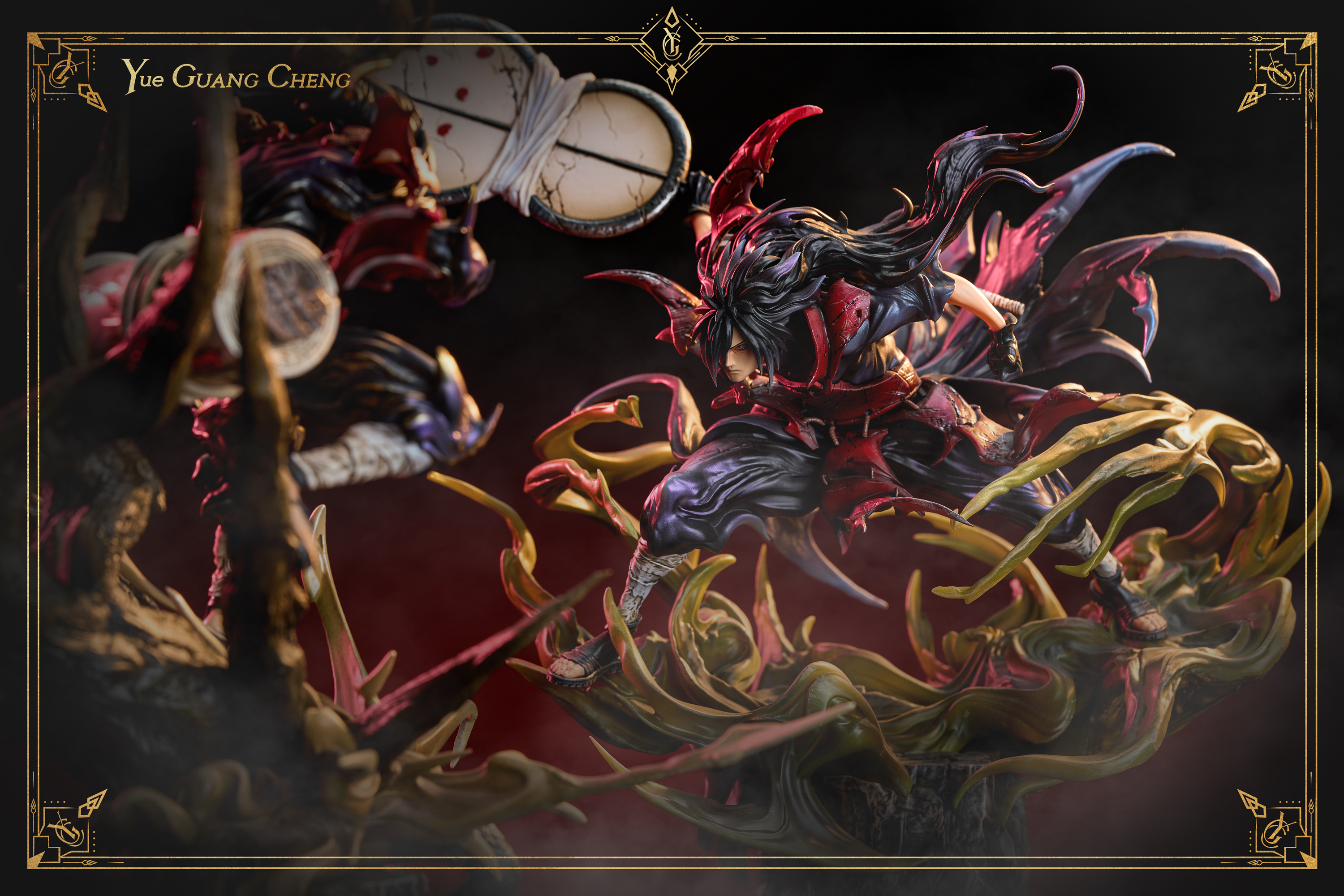 YueGuangCheng Studio, Naruto Uchiha Madara  statues GK PRE-ORDER