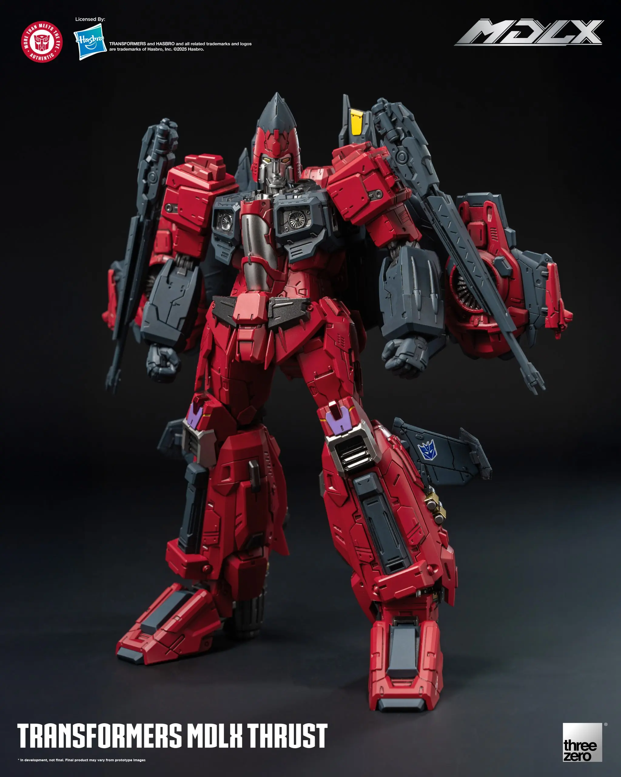 Threezero - Transformers MDLX Thrust 3Z08890W0 (Licensed)Statue