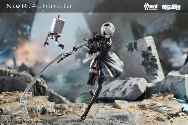 AniMester X Nuclear Gold Reconstruction - YoRHa No.2 Type B - 1/9 Scale Action Figure (Licensed) 
