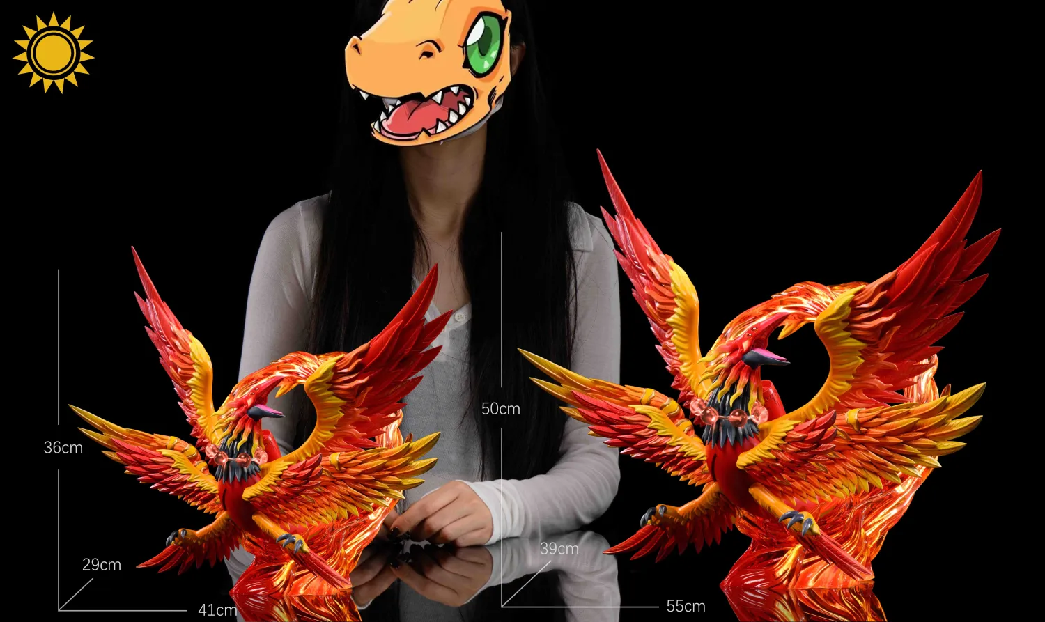 Sun Toys Studio - Zhuqiaomon Digimon Statue