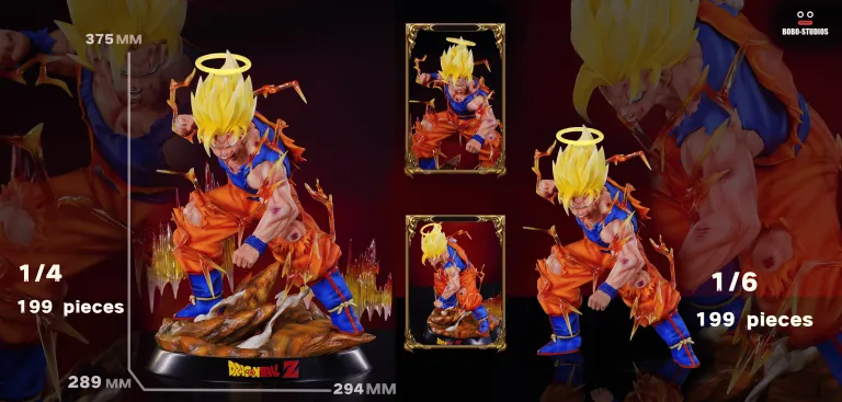 DRAGON BALL SUPER SAIYAN 2 GOKU 1/4 & 1/6 Statue(GK) - BOBO STUDIO