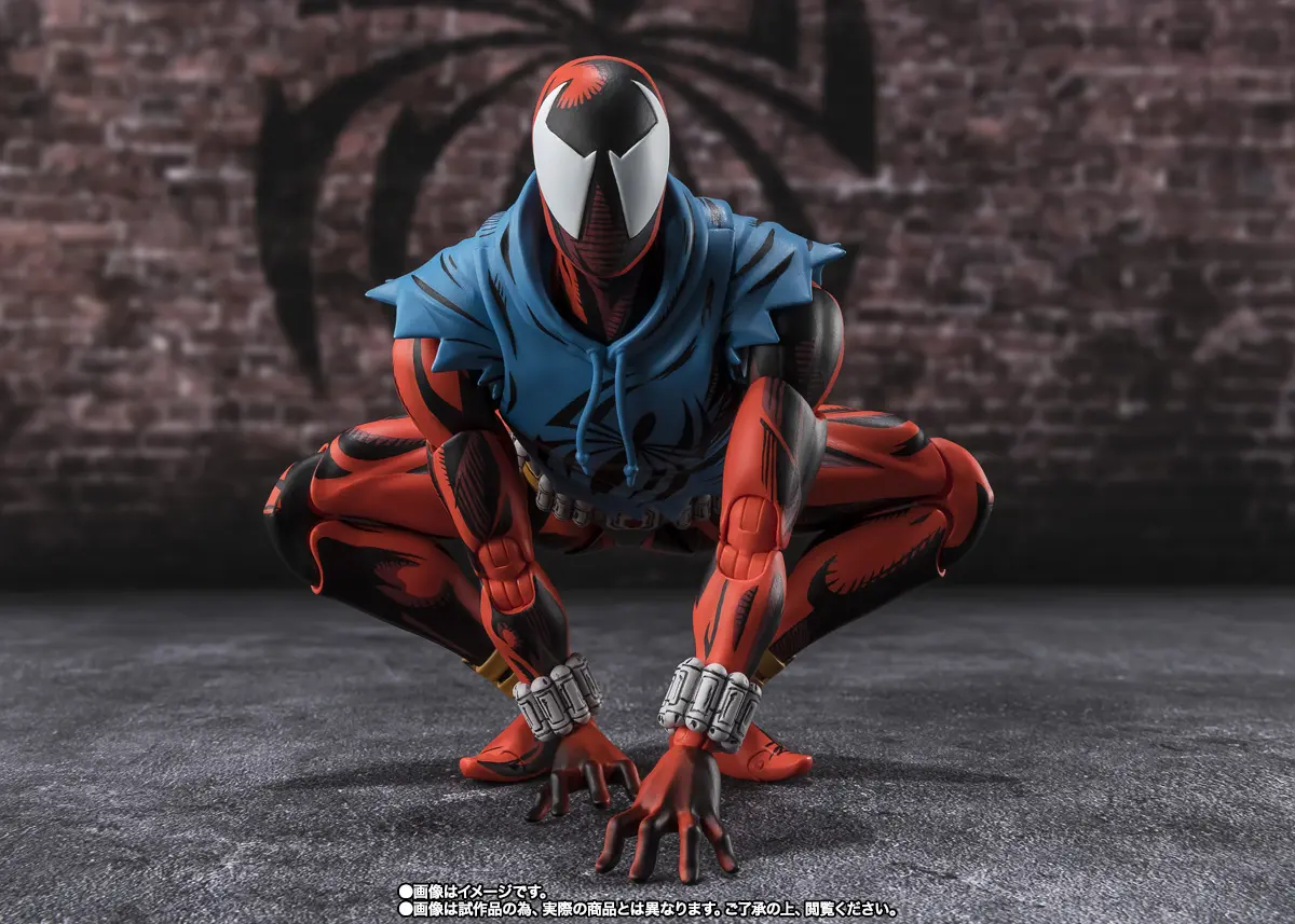 BANDAI - S.H.Figuarts SCARLET SPIDER (Spider-Man: Across the Spider-Verse) (Licensed) Statue(GK)