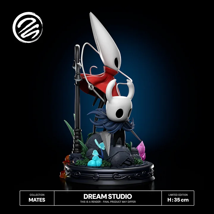 Dream Studio - Hollow Knight and Hornet Statue 