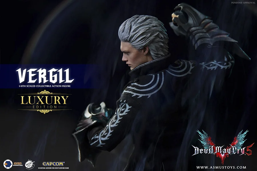 Devil May Cry 5 1/6 Vergil Deluxe Version DMC500LUX Action Figure -ASMUS TOYS