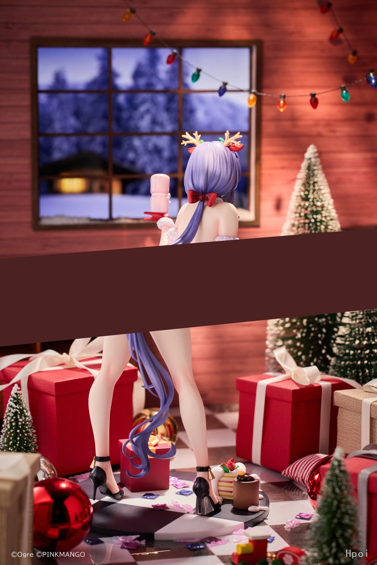 Succubus Homestay Shiori Sakimai Christmas Costume Special Ver. (Licensed)Statue (GK) (Adult 18+)-PINKMANGO-KWII-GK