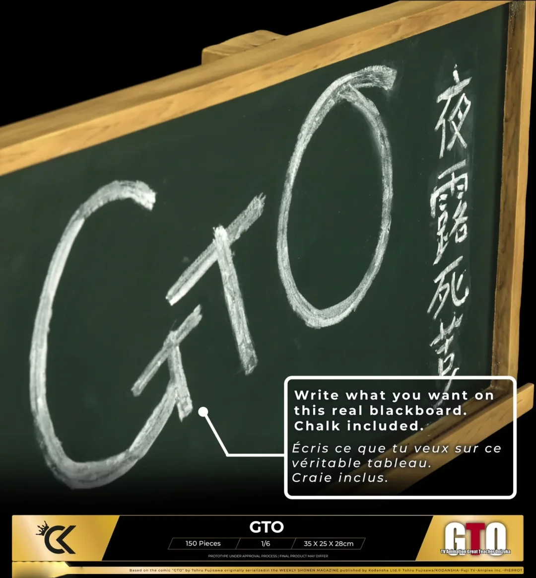 IN-STOCK-Cartoon Kingdom Studio- Eikichi Onizuka & Urumi Kanzaki - Great Teacher Onizuka(Licensed)1/6Statue(GK) 