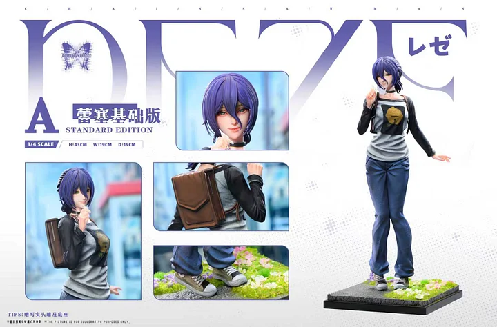 Butterfly Effect Studio - Reze X Makima Chainsaw Man Statue