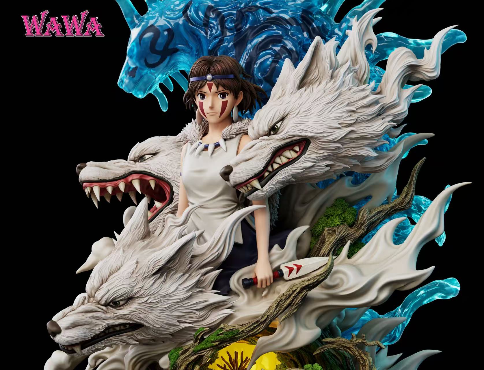 wawa studio Princess Mononoke Statue
