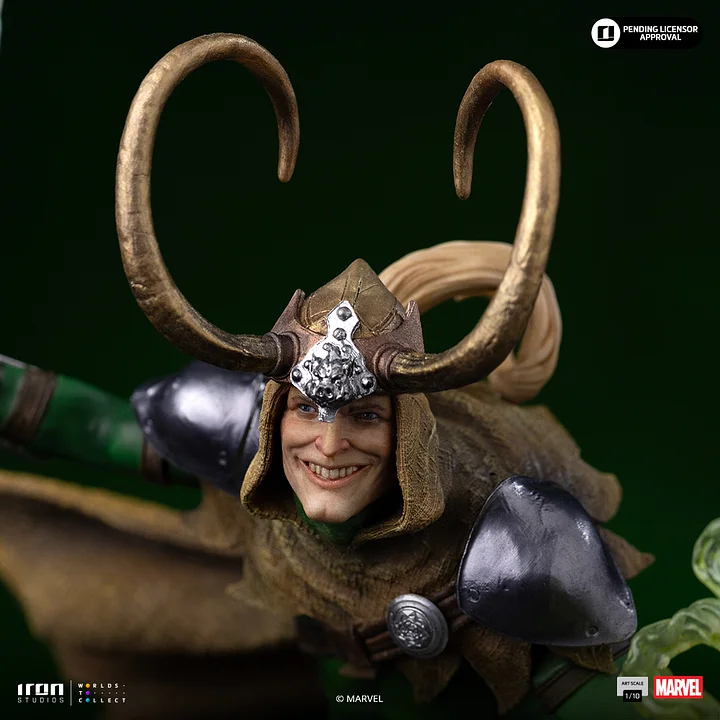 Iron Studio - Loki Laufeyson Marvel Comics Art Scale Statue MARCAS135726-10 Licensed