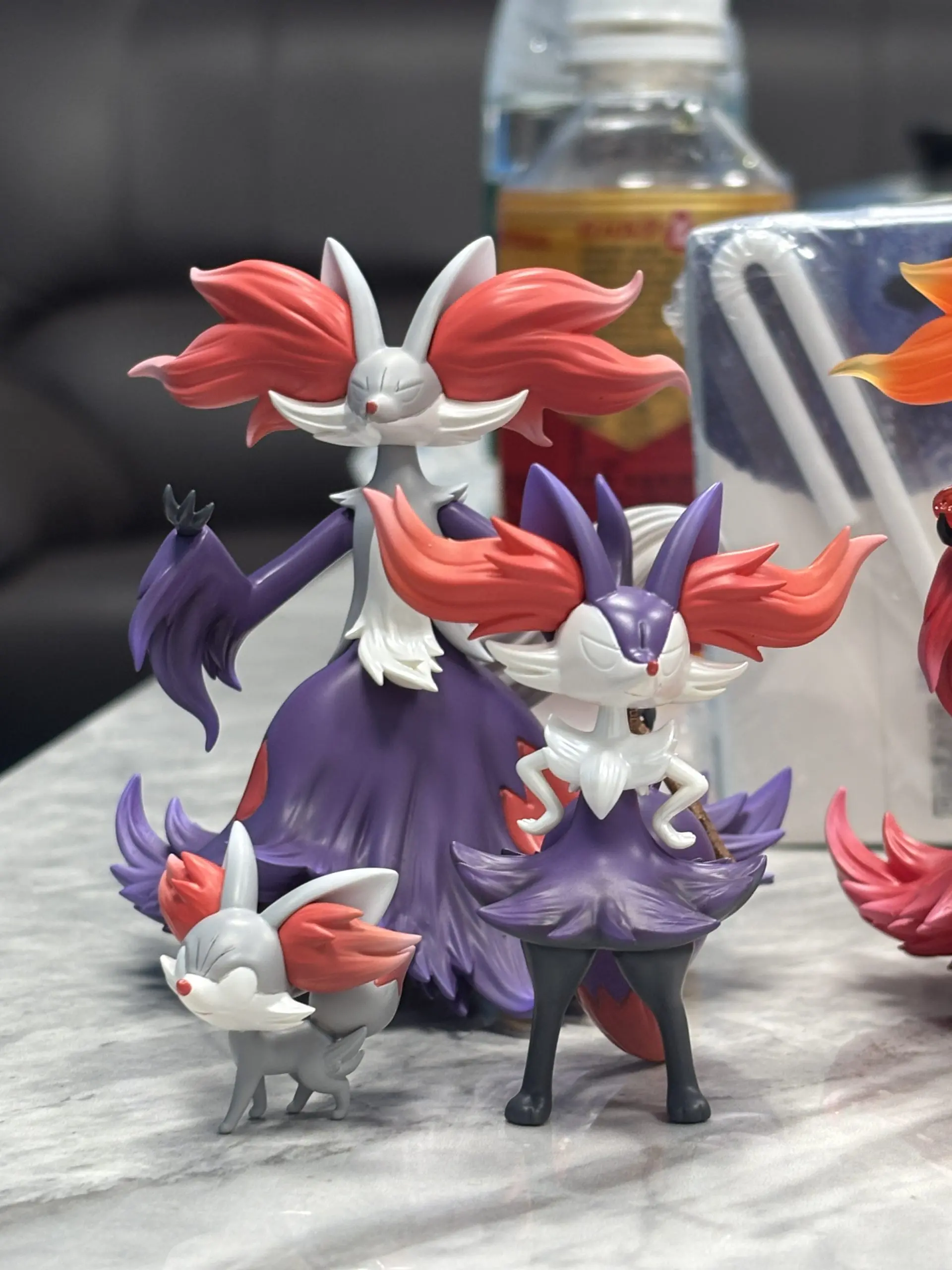 Mo Yu Studio - Pokemon Delphox Evolution Set Statue(GK) 