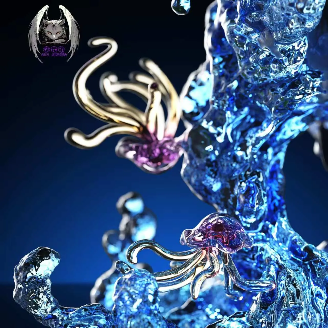 CYZ Studio - NieR: Automata 2B & Code Geass C.C. Statue