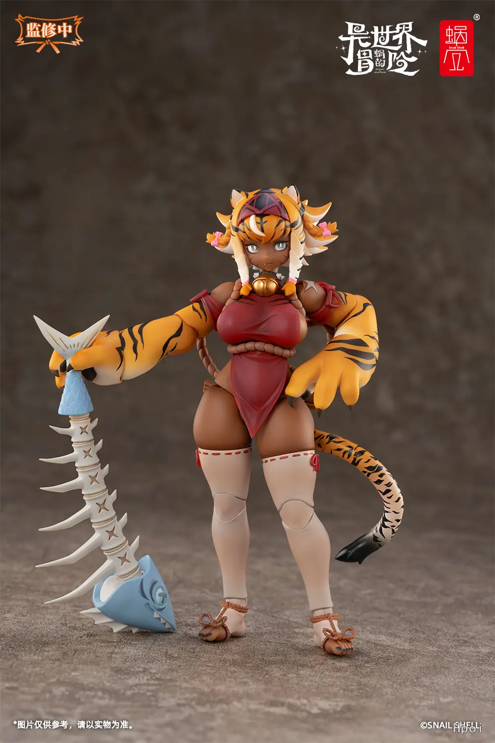 Snail Shell - RPG-04 Garu the Tiger Warrior Girl (Licensed) Statue(GK) 