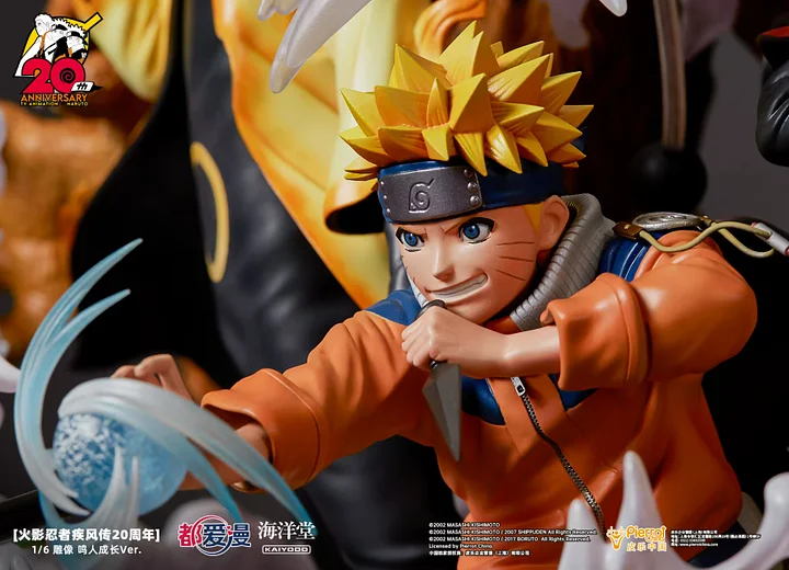 Duaim X kaiyodo - Naruto: Shippuden 20th Anniversary 1/6 Scale Statue - Naruto Growth Ver. (Licensed) Statue 