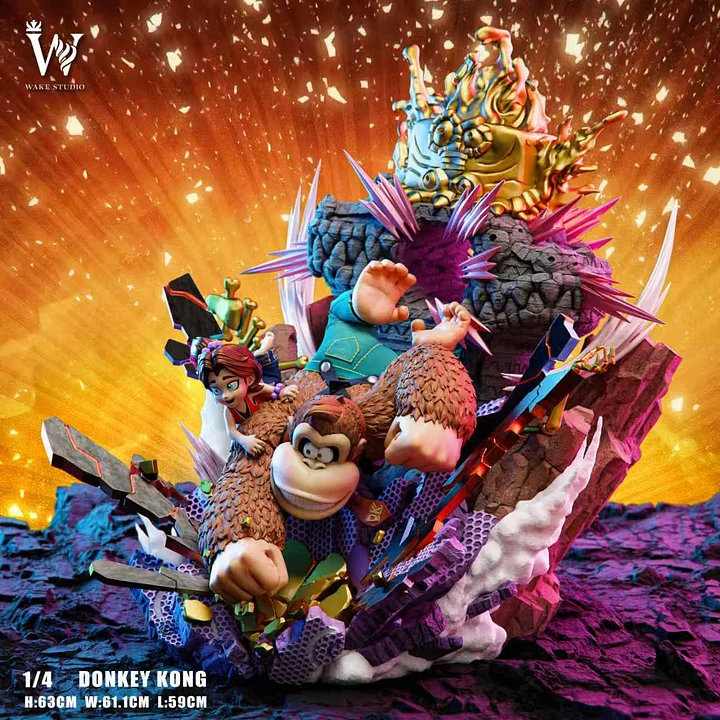 Wake Studio - Donkey Kong Bananza Donkey Kong Statue